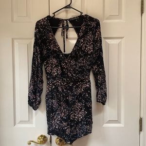 Abercrombie long sleeve romper